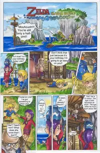 Zelda The wink waker (passage) ENGLISH