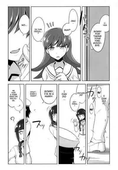 Teitoku + Saimin x Ooi | Admiral + Hypno x Ooi