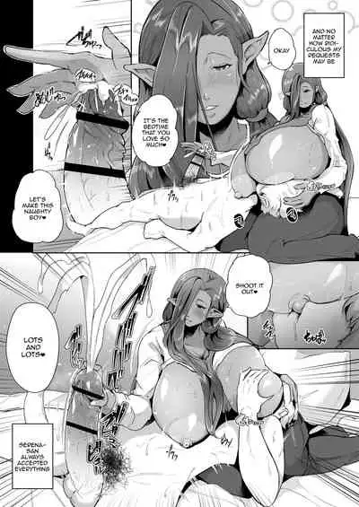 Mucchiri Dekachichi Dark Elf no Obasan to Icha Love Fudeoroshi Seikatsu