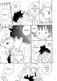 [SUMMER CHILD (Gin Kemeko)] Magic Mirror Kiss (Digimon Adventure) [English] [lelenaa]