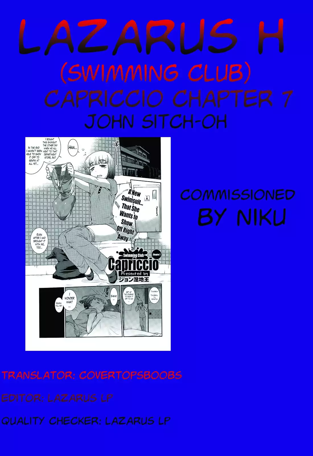 Suieibu Capriccio | Swimming Club Capriccio Ch. 1-8