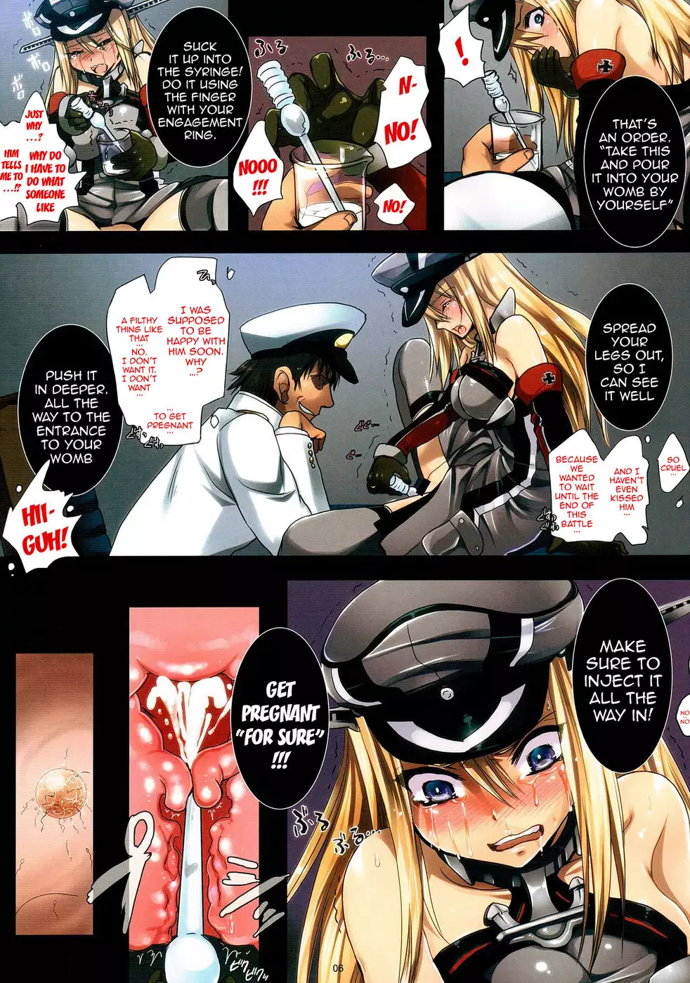 Pregnancy Collection 3 - Bismarck is Stolen from Marriage Through Hypnosis