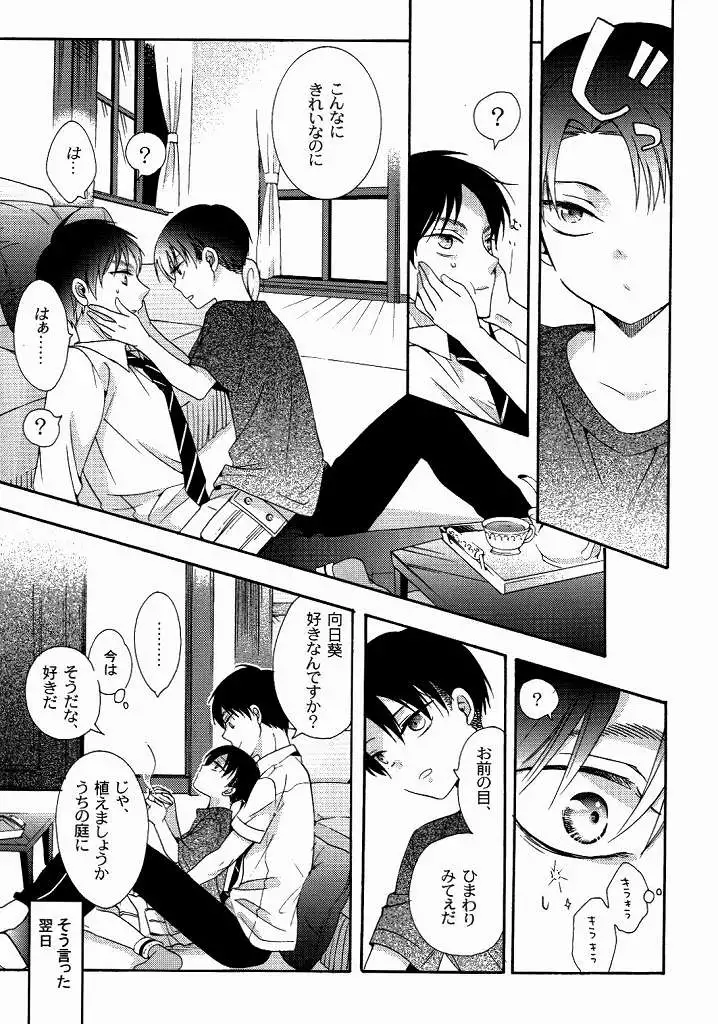 向日葵の咲く冬