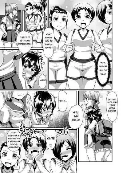 Futanari daughter and cute papa role reversal