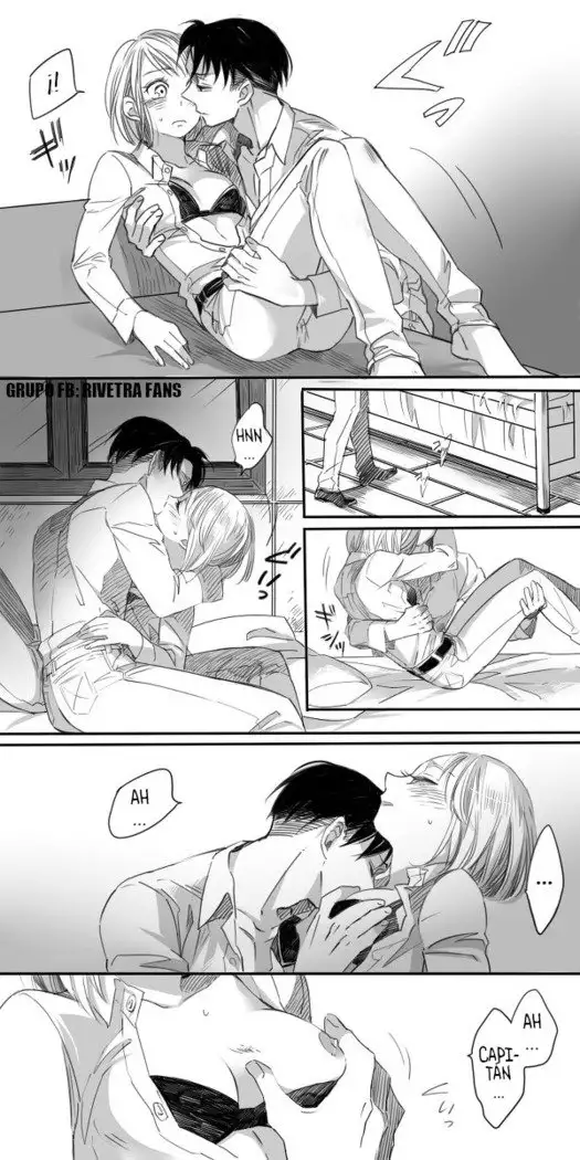 Rivetra Doujinshi Levi x Petra Español