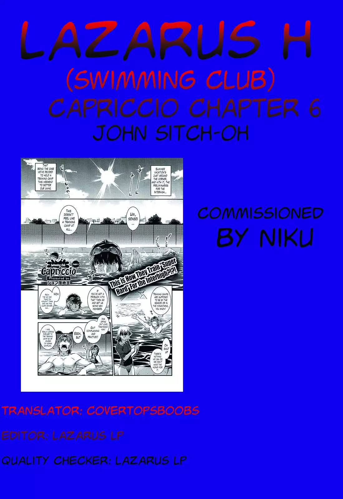 Suieibu Capriccio | Swimming Club Capriccio Ch. 1-8
