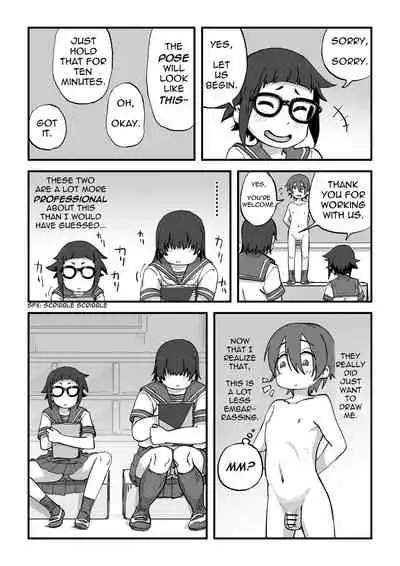 Boku wa Manken Senzoku Nude Model