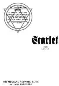 [VALIANT (Shijima Kiri)] Scarlet (Fullmetal Alchemist) [English] [Central Library]