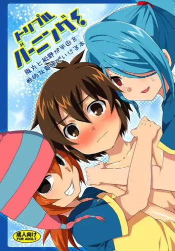 (Seishun Cup) [Mitsuya Yoguru (Futaba841)] Triple Banging! (Inazuma Eleven) [English] {Shotachan}
