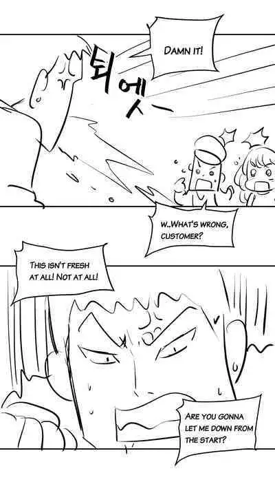 Carry a milk tank and deliver it