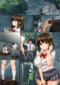 [Anrakugai] Muchi Kyonyuu na Moto Oshiego to Honnou no Mama Hamemakuru Hitonatsu