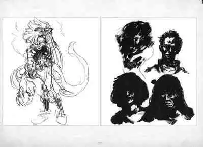 ALICESOFT ORION SCRIBBLES with CROQUIS ULTIMATE EDITION VOL.2 織音計画特別版 ラフ画集