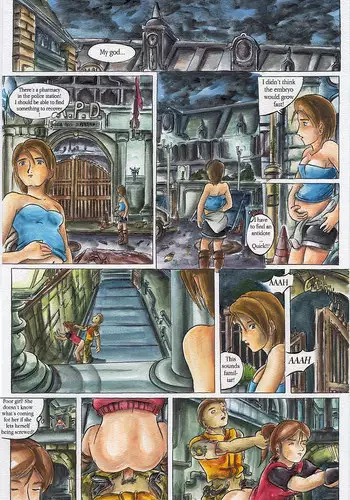 Bad Resident Evil: The Virus X (passage) ENGLISH