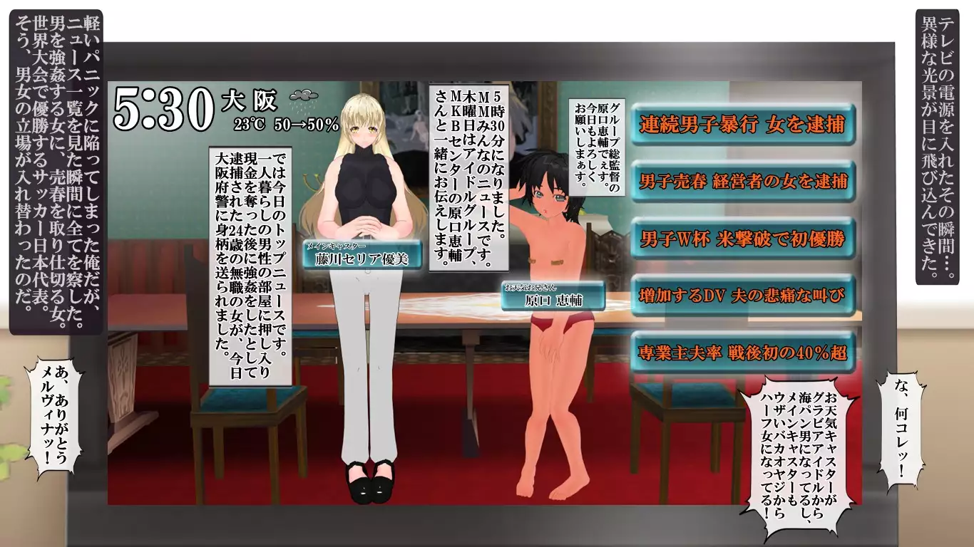 Danjo Gyakuten Sekai