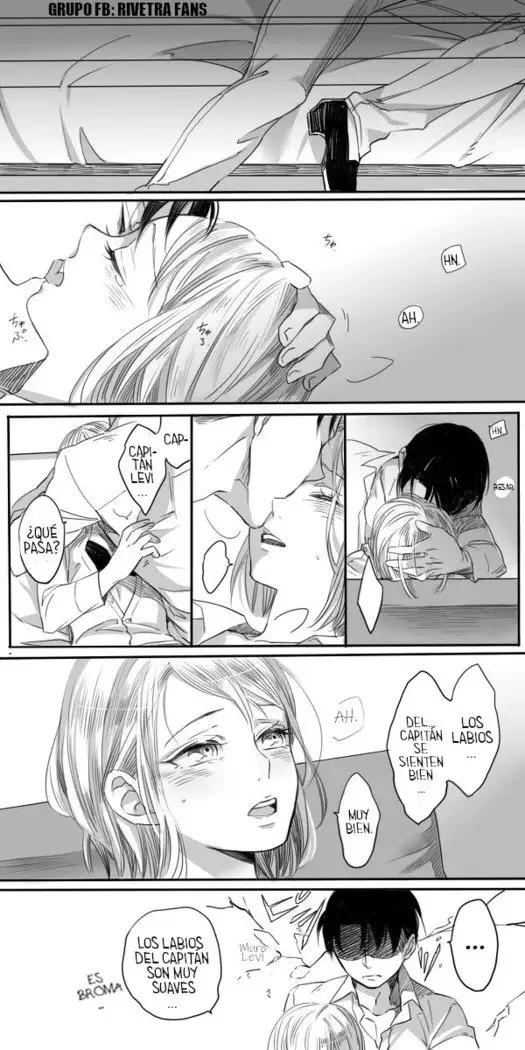 Rivetra Doujinshi Levi x Petra Español
