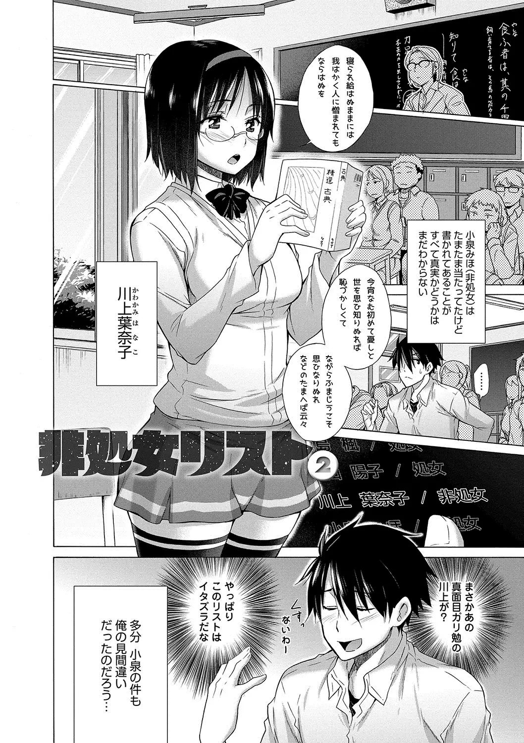 Hishoujo List - The Non-Virgin List
