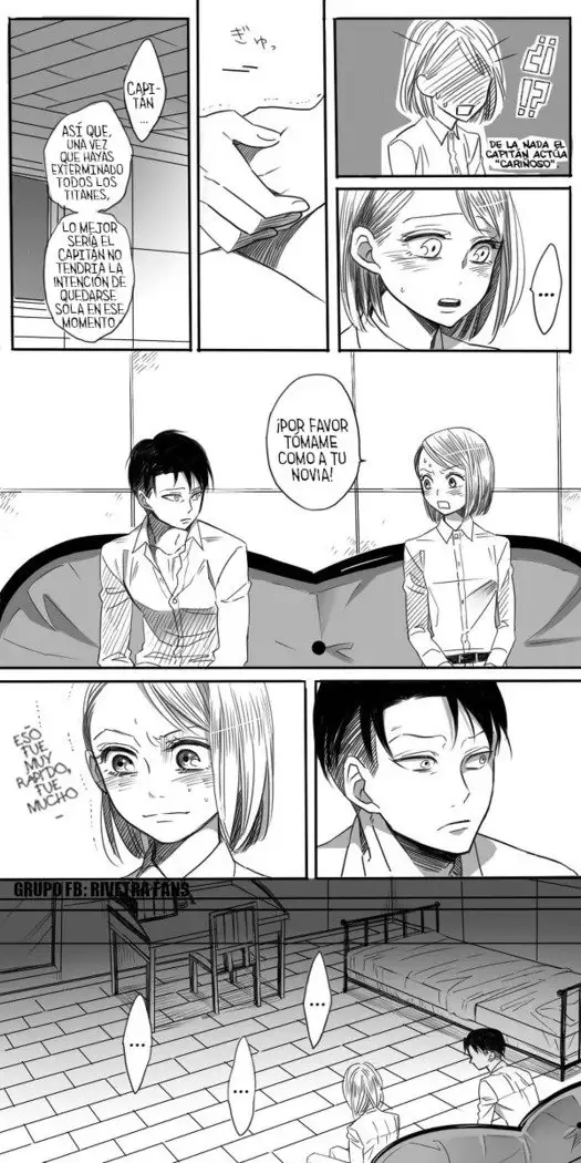 Rivetra Doujinshi Levi x Petra Español