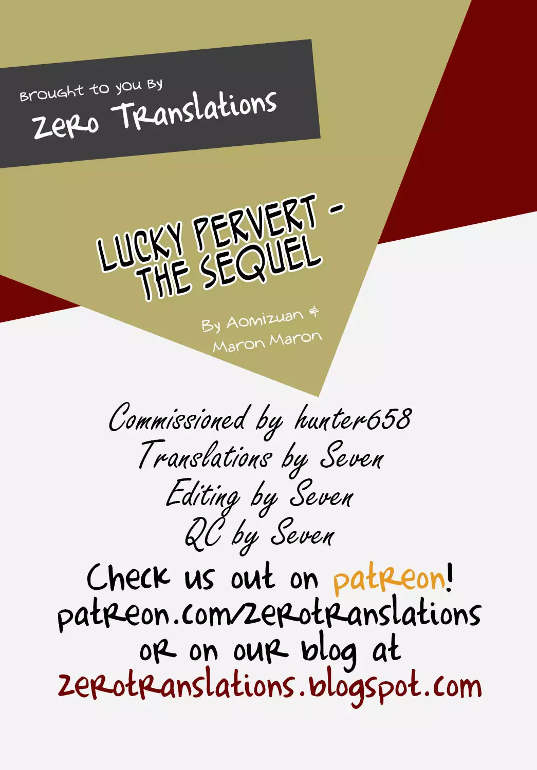 Lucky Pervert, The Sequel