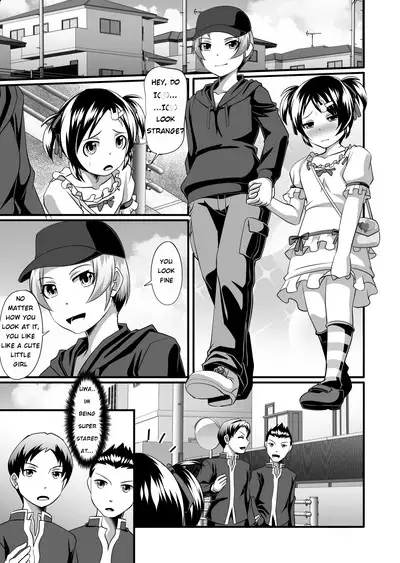 Futanari daughter and cute papa role reversal