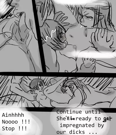 Kairi Trapped ( Kingdom Hearts 3 ) inspired from ( Tasegare no shou elf 4 )