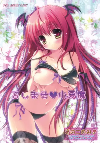 (Reitaisai 8) [Kinokonomi (kino, konomi)] Meshimase Koakuma (Touhou Project)