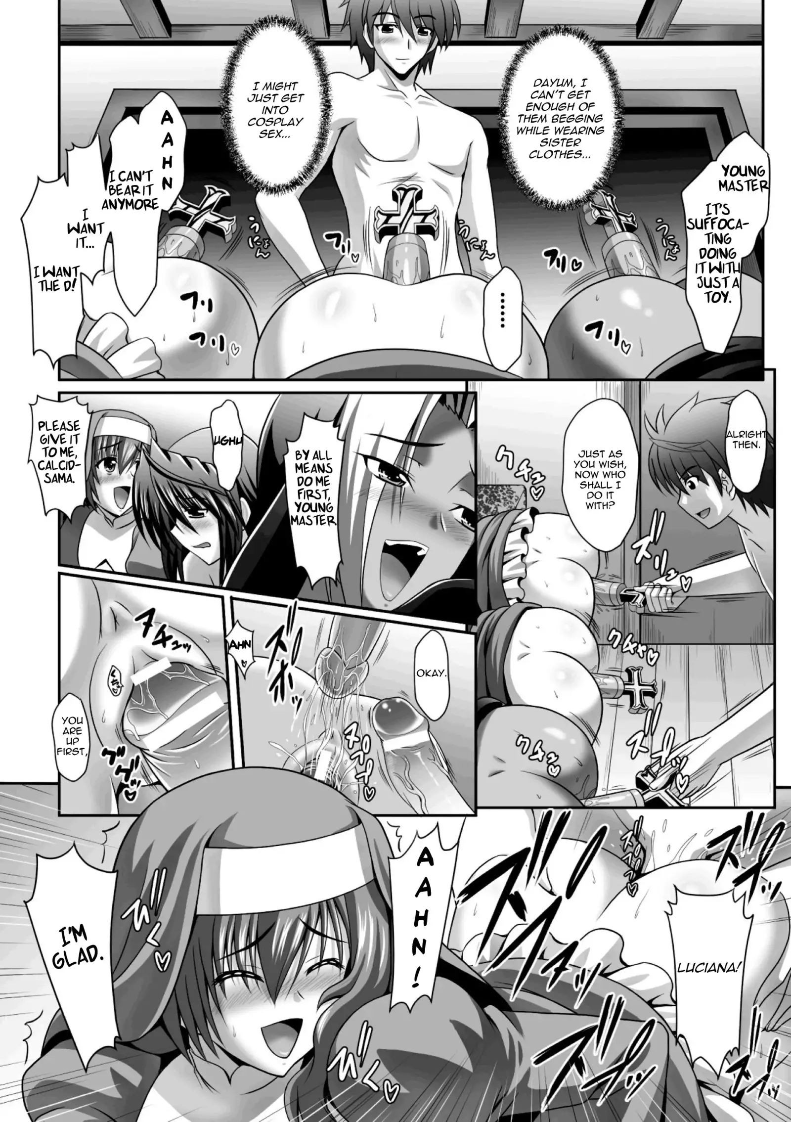 Harem Wedding The Sweet Honeymoon Ch. 1-6