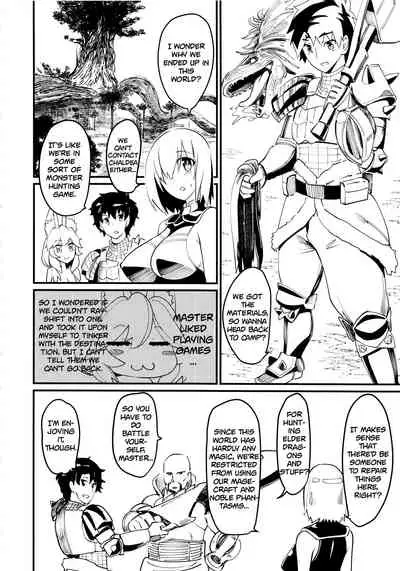 Mash to Tamamo to Master to Kari