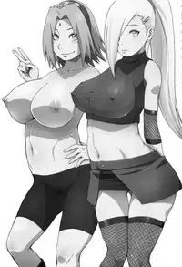 (C92) [Karakishi Youhei-dan Shinga (Sahara Wataru)] Botan to Sakura (Naruto)