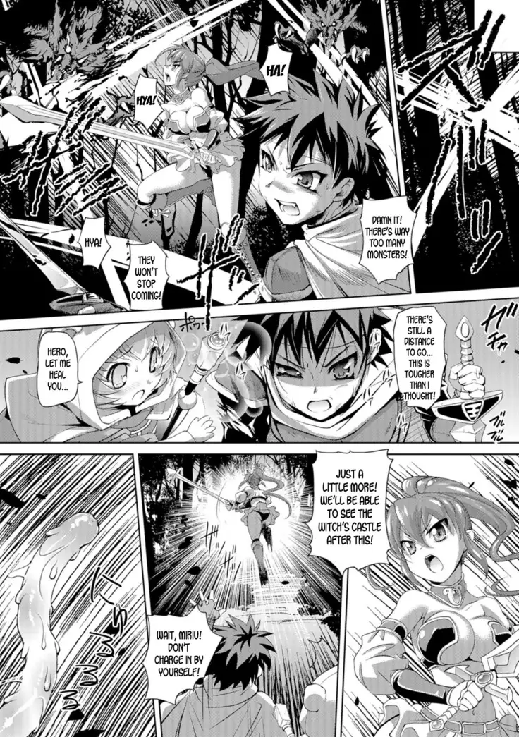 Genderbent Hero and the Futanari Witch
