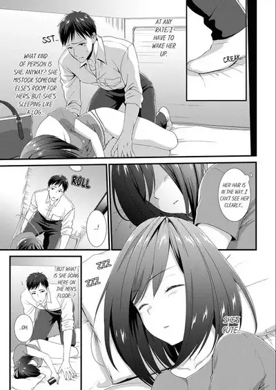 [Takamiya Hairi] Yada, Capsule Hotel de Chikan!? "Heya, Machigaeta no Omaedaro?" 1-3 | No Way, a Molester at a Capsule Hotel!? “You’re the One Who Entered the Wrong Room, Right?” 1-3 [English]