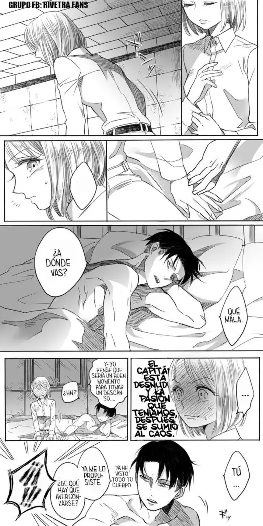 Rivetra Doujinshi Levi x Petra Español