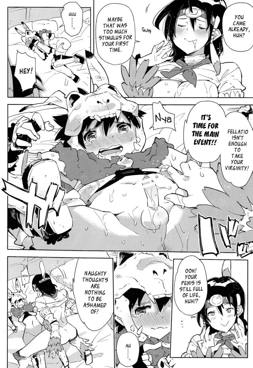 Senpai and My First! Monster Hunting Onee-shota