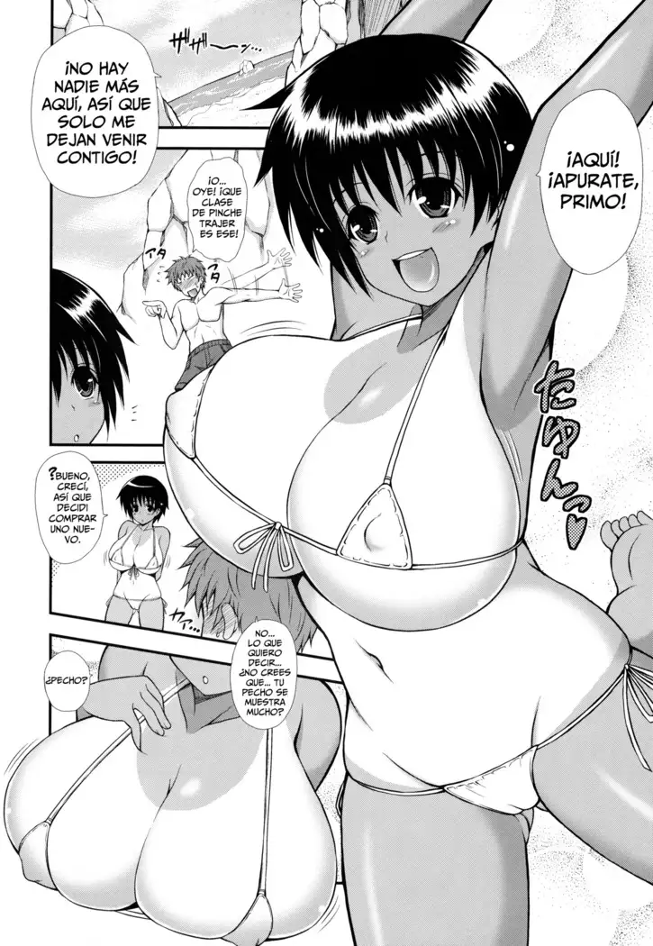 Shinseki no Onnanoko ga Kyuuseichou Shite Bakunyuu ni Narimashita