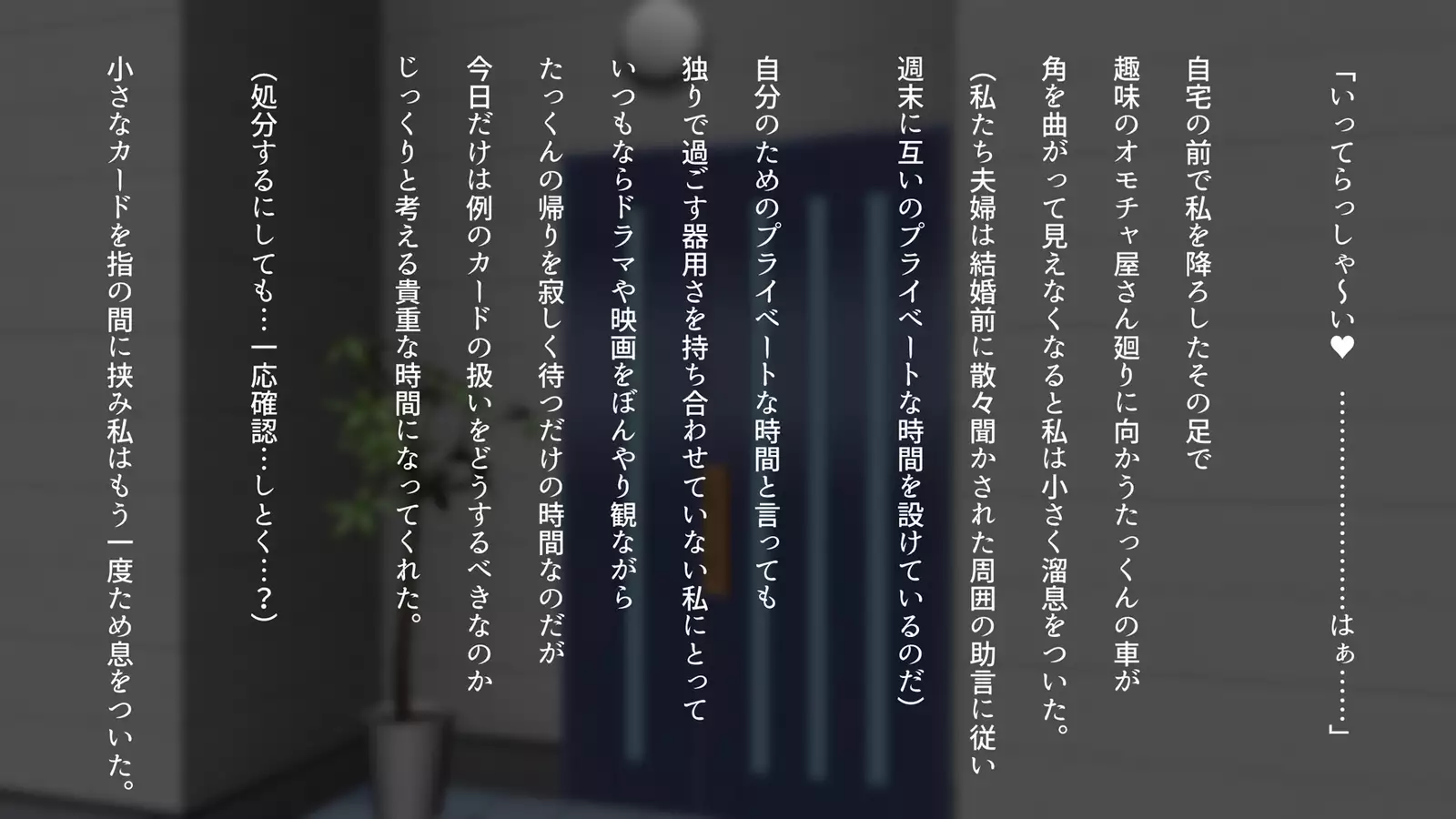 Watashi wa Korekara mo, Kitto Anata ga Suki.