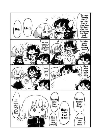[Iwashimizuni] Futanari Onee-san to Onnanoko ga 1&2 | The Futanari Onee-san and the Young Girl's Naughty Story 1&2 [English]