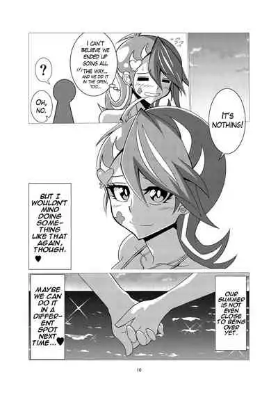 Blue Girl-chan to Umi de Asobimashita