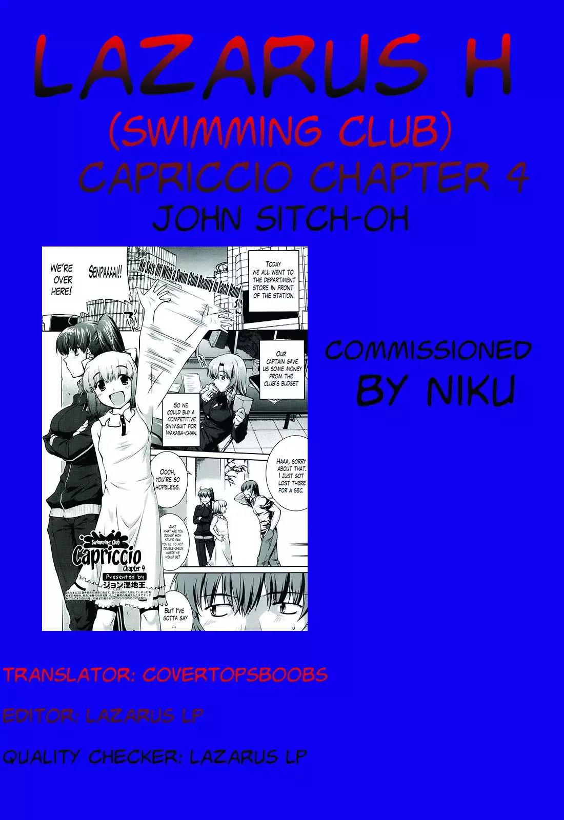 Suieibu Capriccio | Swimming Club Capriccio Ch. 1-8