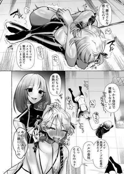 はるか100%♀ 御曹司強制女装メス豚化