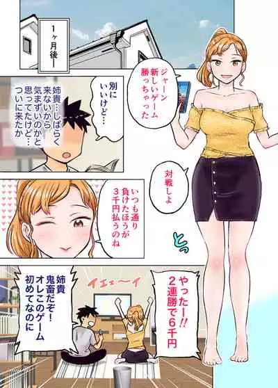 [Tekunishan] Nee-chan to Game Taiketsu de Ecchi na Onegaishitemita