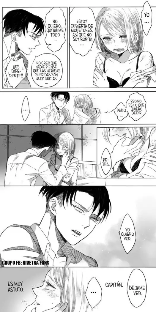 Rivetra Doujinshi Levi x Petra Español
