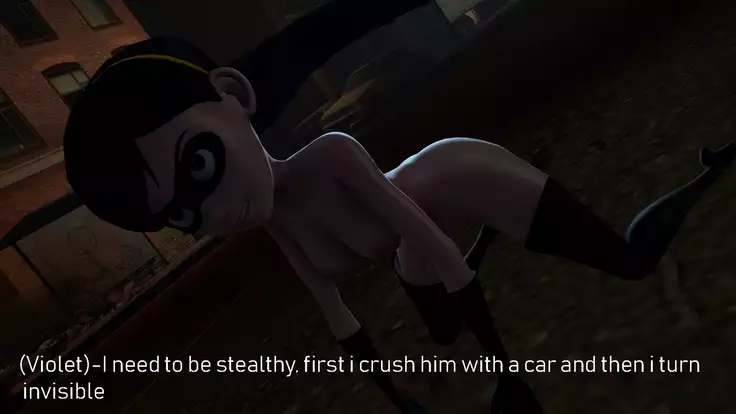 Violet Gets Smashed