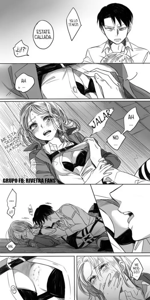 Rivetra Doujinshi Levi x Petra Español