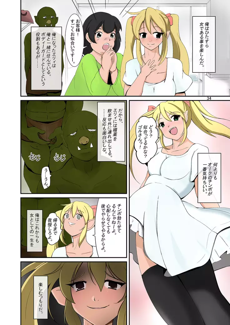 Elf to Orc no Irekawari Dark Bon