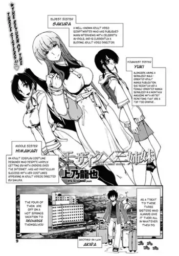 [Kamino Ryuuya] Mosaic X Sanshimai - Mosaic X Three Sisters