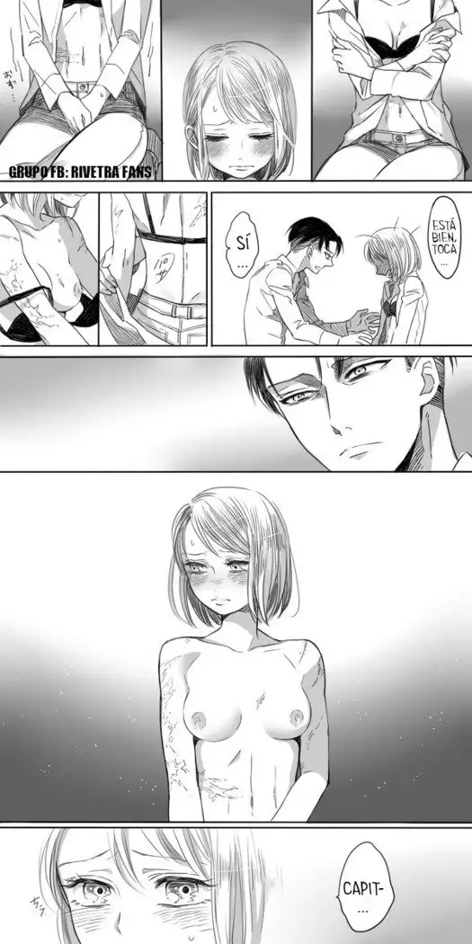 Rivetra Doujinshi Levi x Petra Español