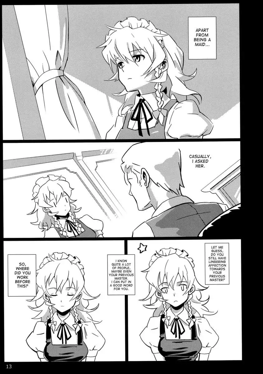I hired Sakuya-san as my maid
