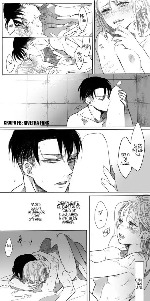 Rivetra Doujinshi Levi x Petra Español