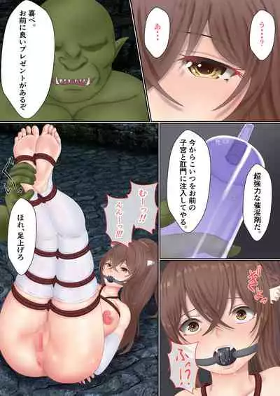 Orc ni Torawareta Nekomimi Kishi no Junan