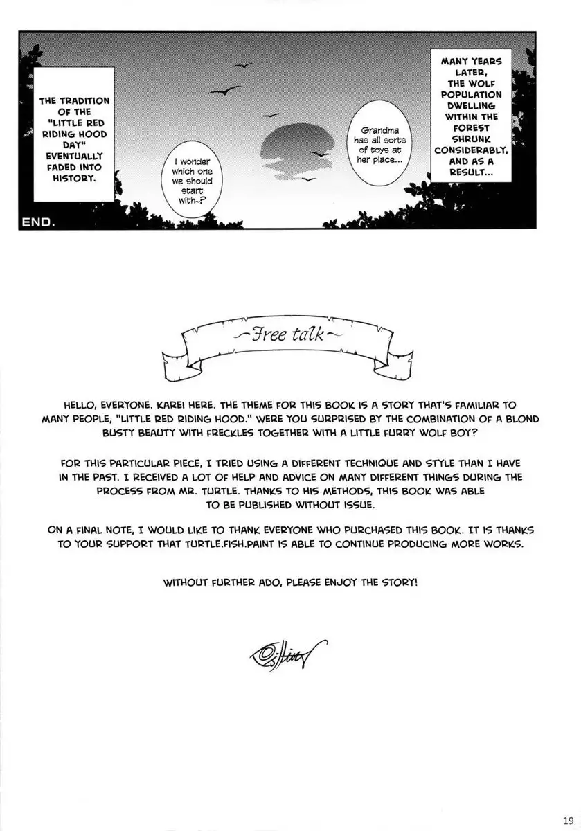 Childhood Destruction ~Big Red Riding Hood and the Little Wolf~