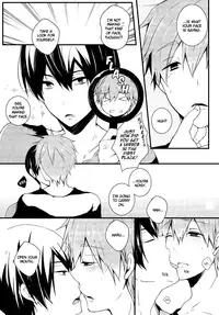 (CCOsaka97) [96。(Kurokuma)] Makoto ni Kisu wo shitara (Free!) [English] [monn]
